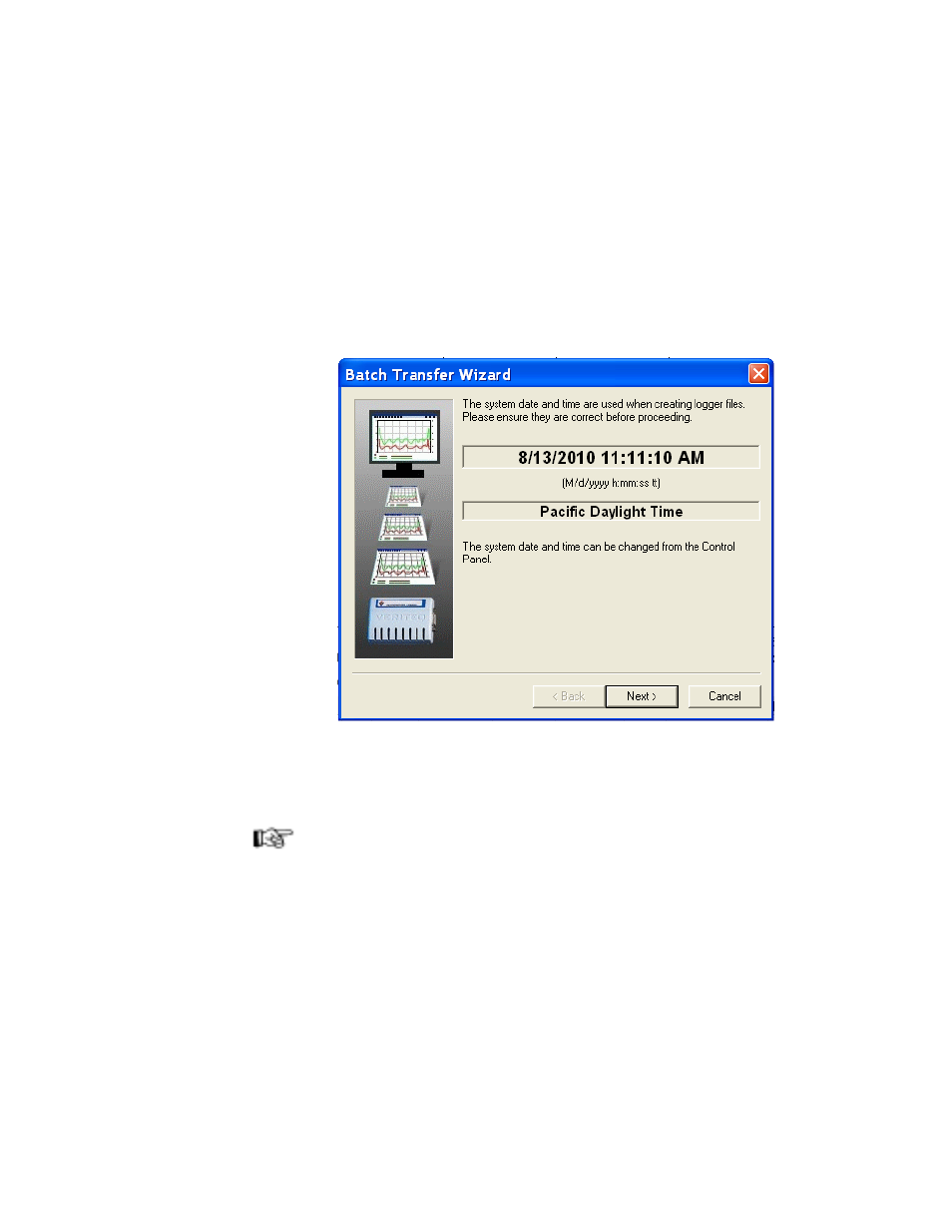 Batch transfer of logger data to the pc | Vaisala vLog 4.4 User Manual | Page 62 / 112