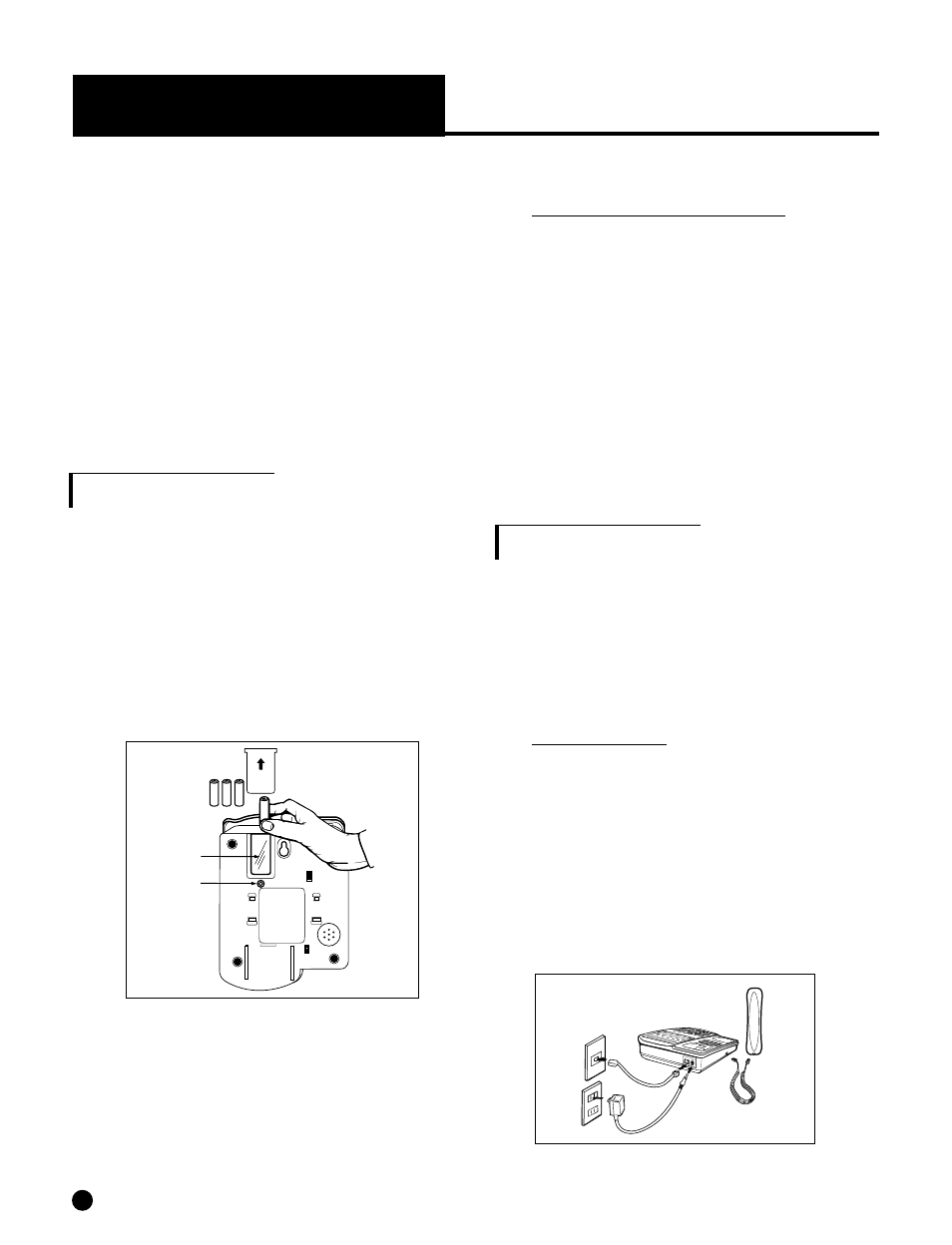 Setting up your dialogue vco, Figure 4 - connecting the components, Figure 3 - accessing the batteries | Ameriphone DIALOGUE VCO User Manual | Page 6 / 26
