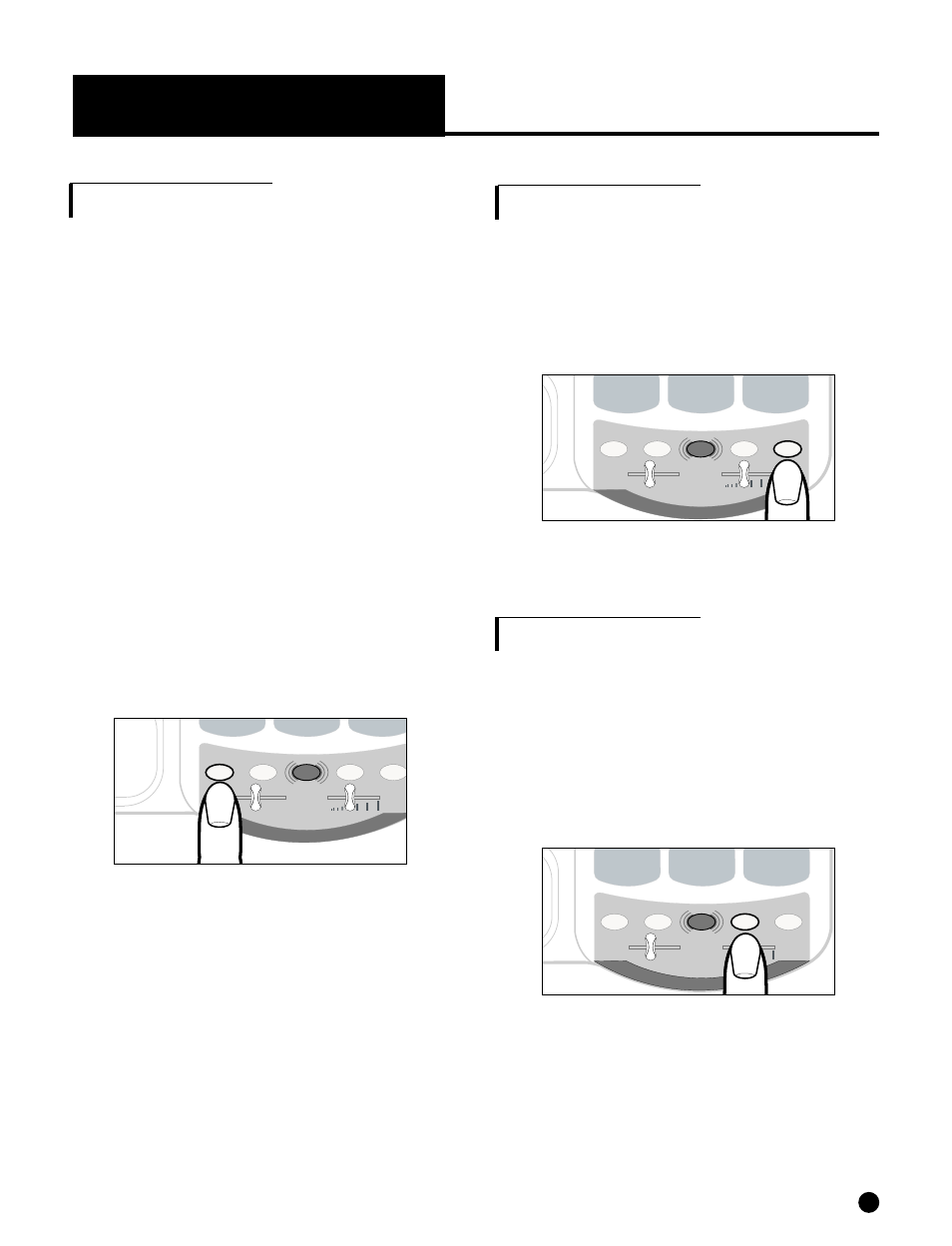 Using your dialogue vco (continued), Figure 12 - hold button, Figure 13 - redial button | Figure 14 - flash button | Ameriphone DIALOGUE VCO User Manual | Page 9 / 26
