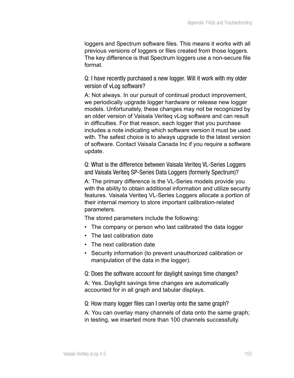 Vaisala vLog 4.5 User Manual | Page 111 / 128