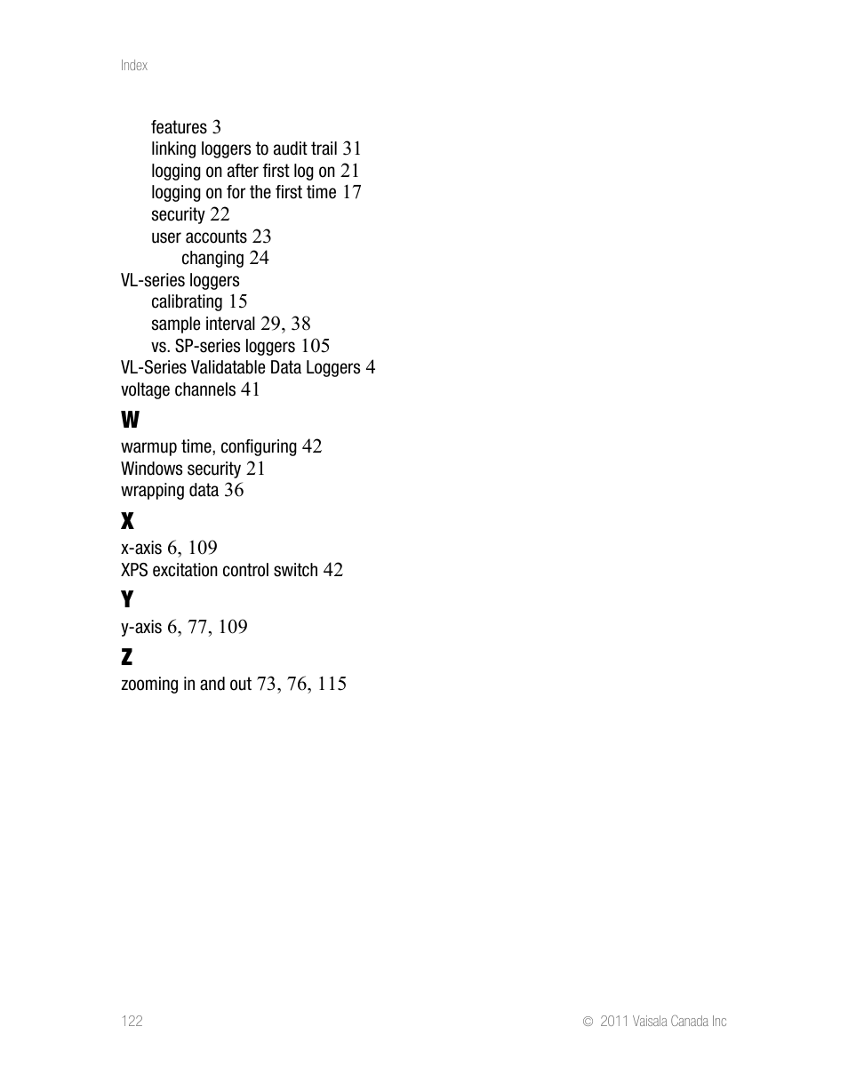 Vaisala vLog 4.5 User Manual | Page 128 / 128