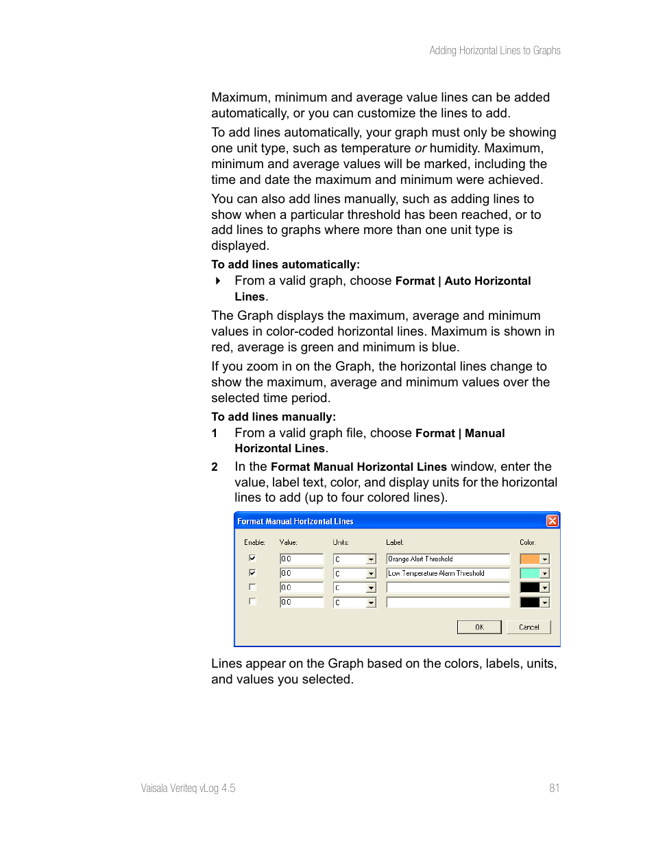 Vaisala vLog 4.5 User Manual | Page 87 / 128