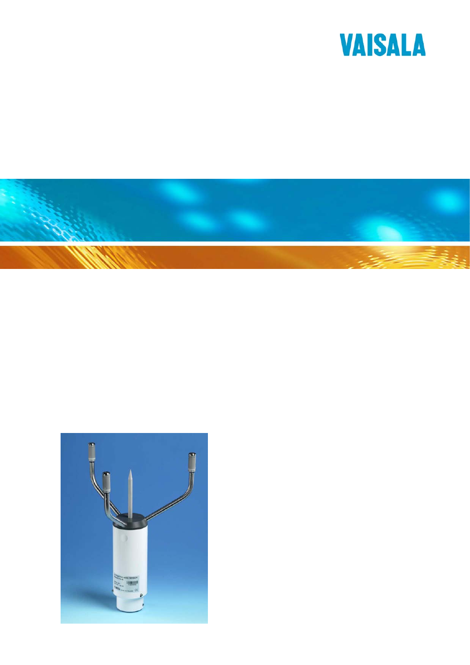 Vaisala WS425FG User Manual | 91 pages