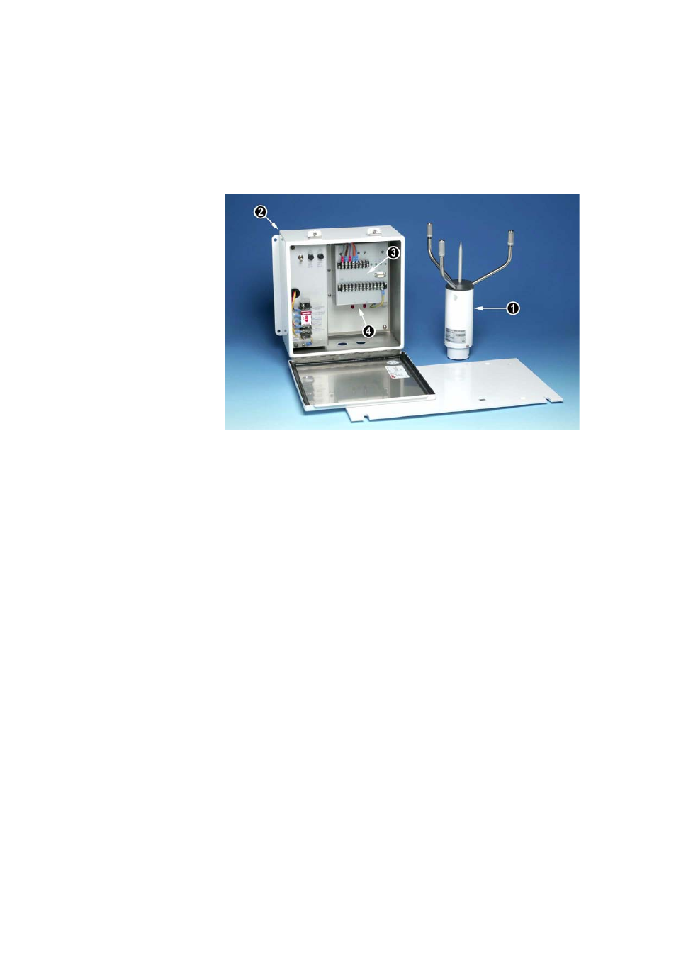 Ultrasonic wind sensor ws425 f/g components | Vaisala WS425FG User Manual | Page 19 / 91
