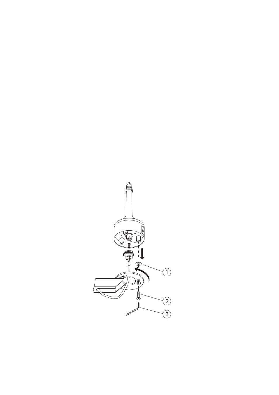 Figure 4, Mounting of wind sensor | Vaisala WAA151 User Manual | Page 13 / 29