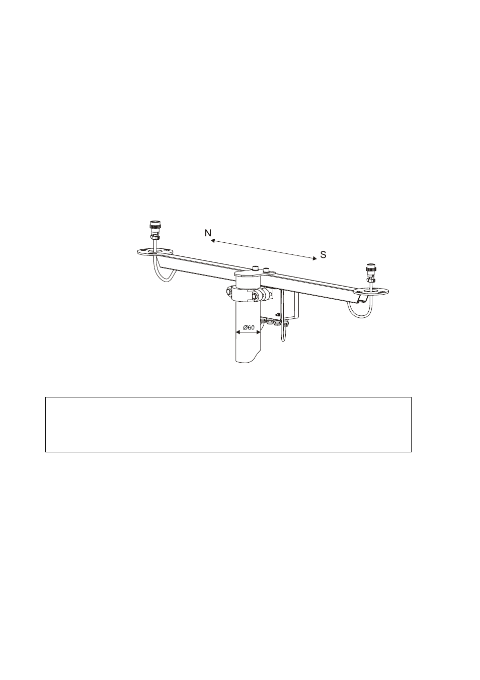 Mounting, Mounting wac155 to the top of a pole mast, Figure 17 | Mounting mounting wac155 to the top of a pole mast | Vaisala WAC155 User Manual | Page 30 / 60