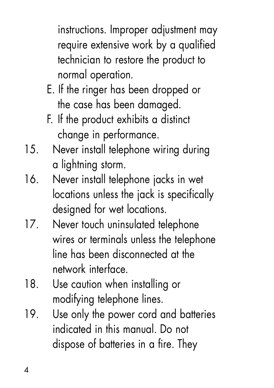 Ameriphone CALL ALERT CA-100 User Manual | Page 7 / 30