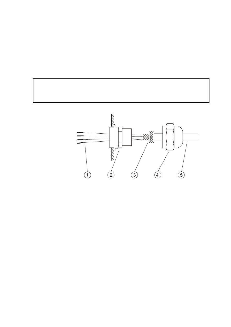 Figure 6, Grounding the cable | Vaisala WHP25 User Manual | Page 15 / 27