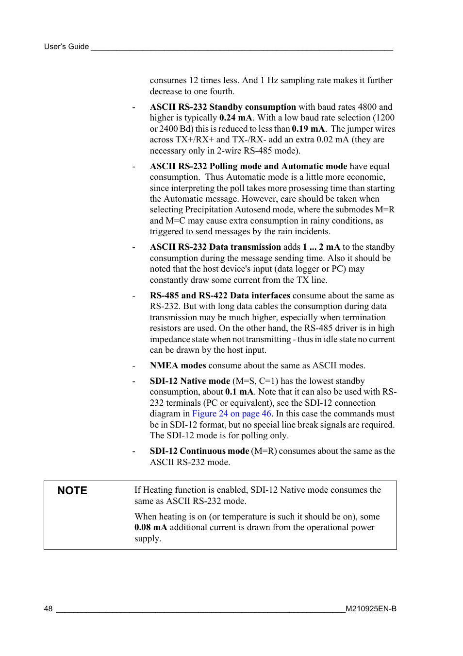 Vaisala WMT52 User Manual | Page 50 / 143