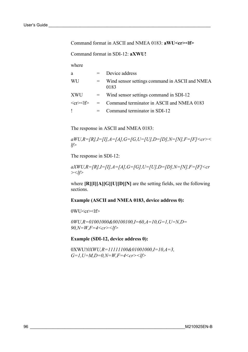 Vaisala WMT52 User Manual | Page 98 / 143