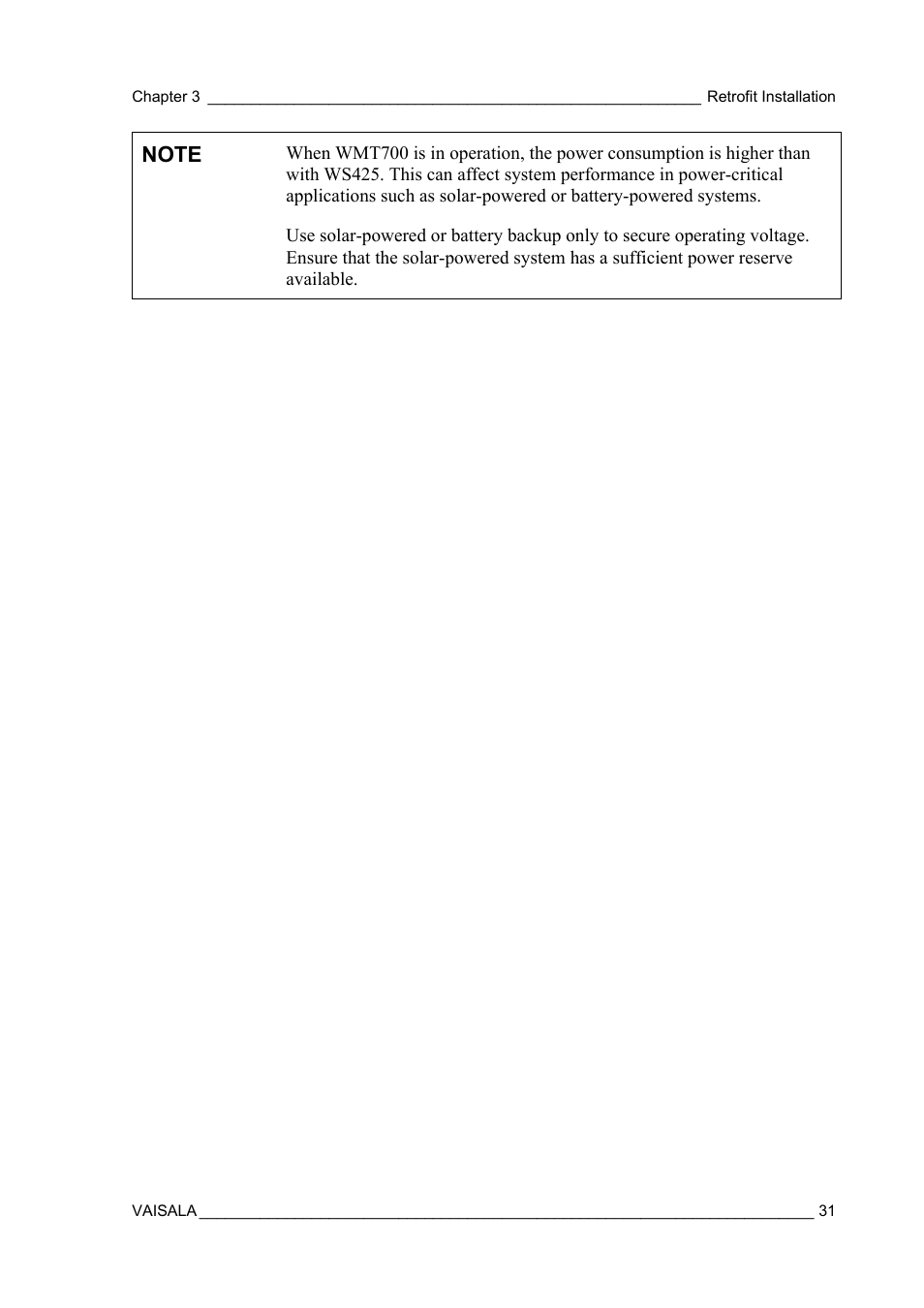 Vaisala WMT700 User Manual | Page 33 / 80
