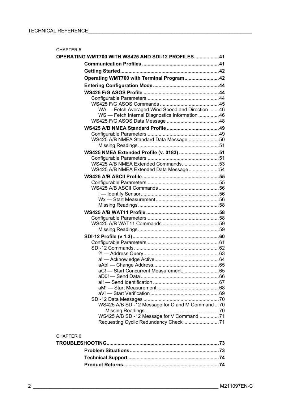 Vaisala WMT700 User Manual | Page 4 / 80