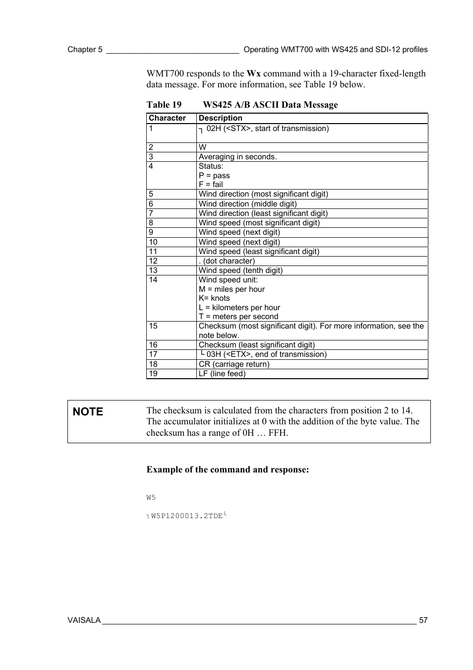 Vaisala WMT700 User Manual | Page 59 / 80