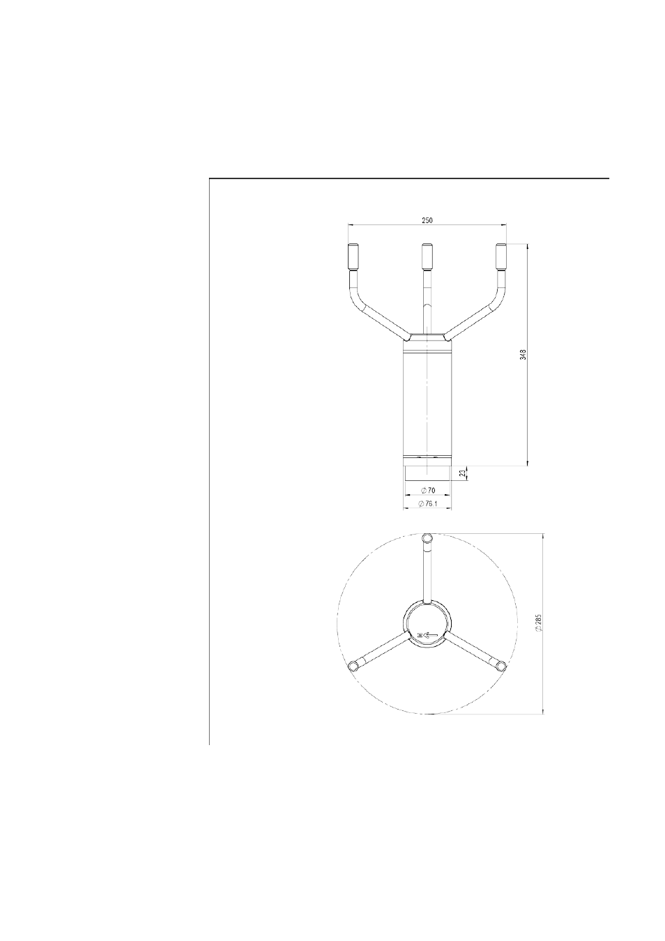 Dimensions | Vaisala WMT700 User Manual | Page 195 / 221
