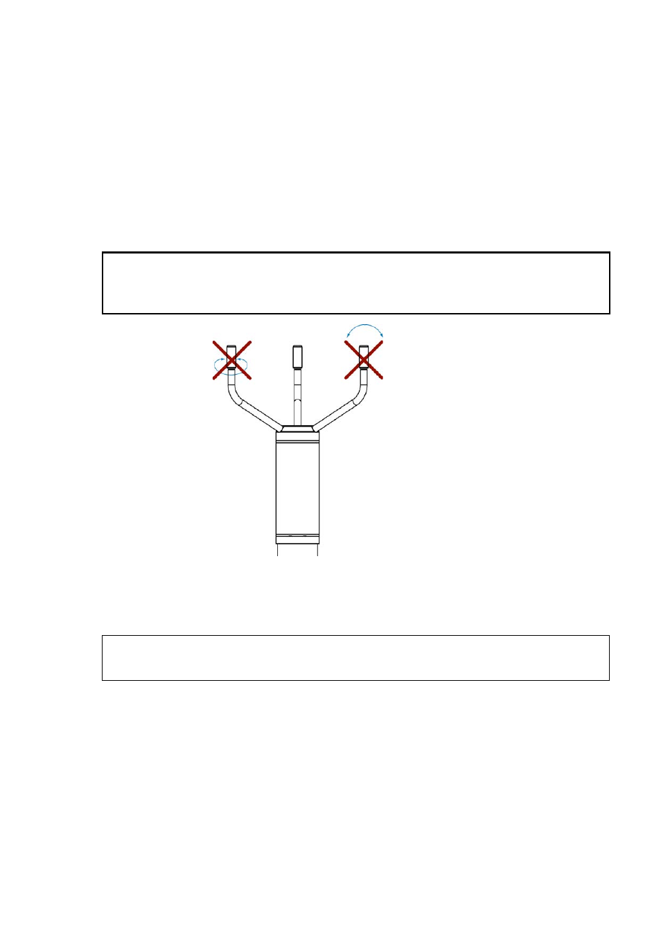 Installation procedure, Unpacking, Figure 22 | Sensor handling, Caution | Vaisala WMT700 User Manual | Page 64 / 221