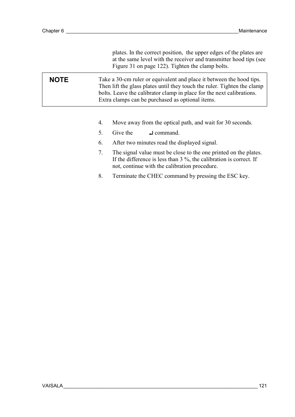 Vaisala FD12P User Manual | Page 121 / 154