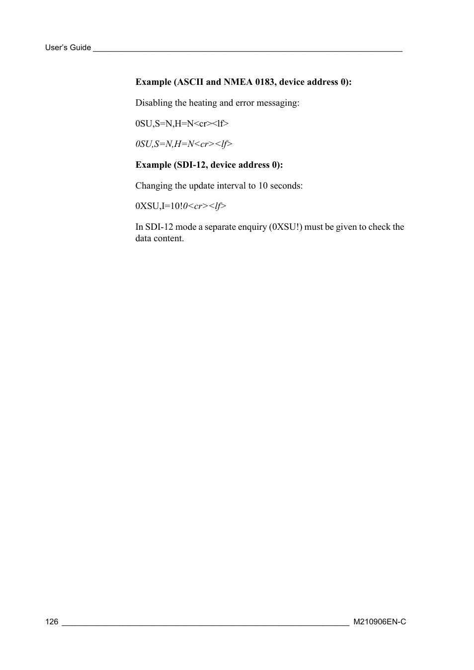 Vaisala WXT520 User Manual | Page 128 / 171