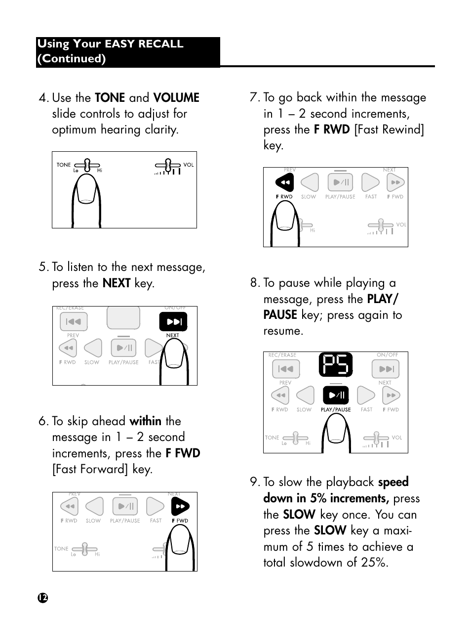 Ameriphone Digital Answering Machine User Manual | Page 14 / 26