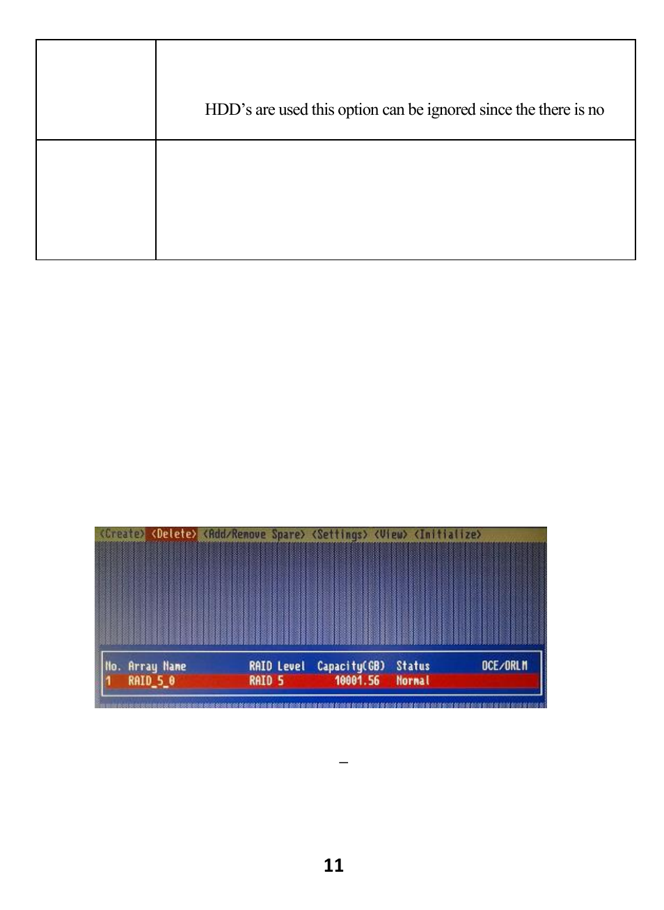 5 delete arrays, 4 .5 de l et e a r r a y s | HighPoint RocketRAID 2720C2 User Manual | Page 11 / 19