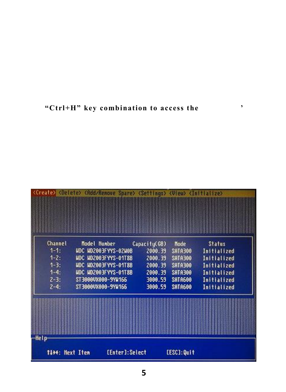 Rocketraid series controller bios utility, 1 bios settings overview, 4 .1 b i os s et t i n g s ov e rv i ew | HighPoint RocketRAID 2720C2 User Manual | Page 5 / 19