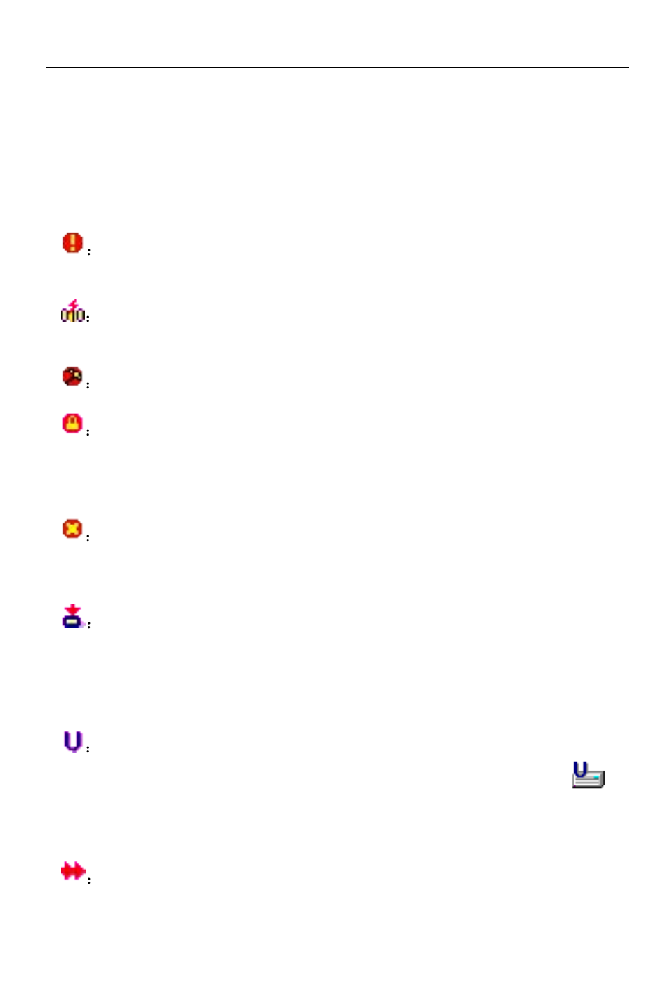 3 - web gui – icon definitions | HighPoint RocketRAID 2782 User Manual | Page 35 / 60