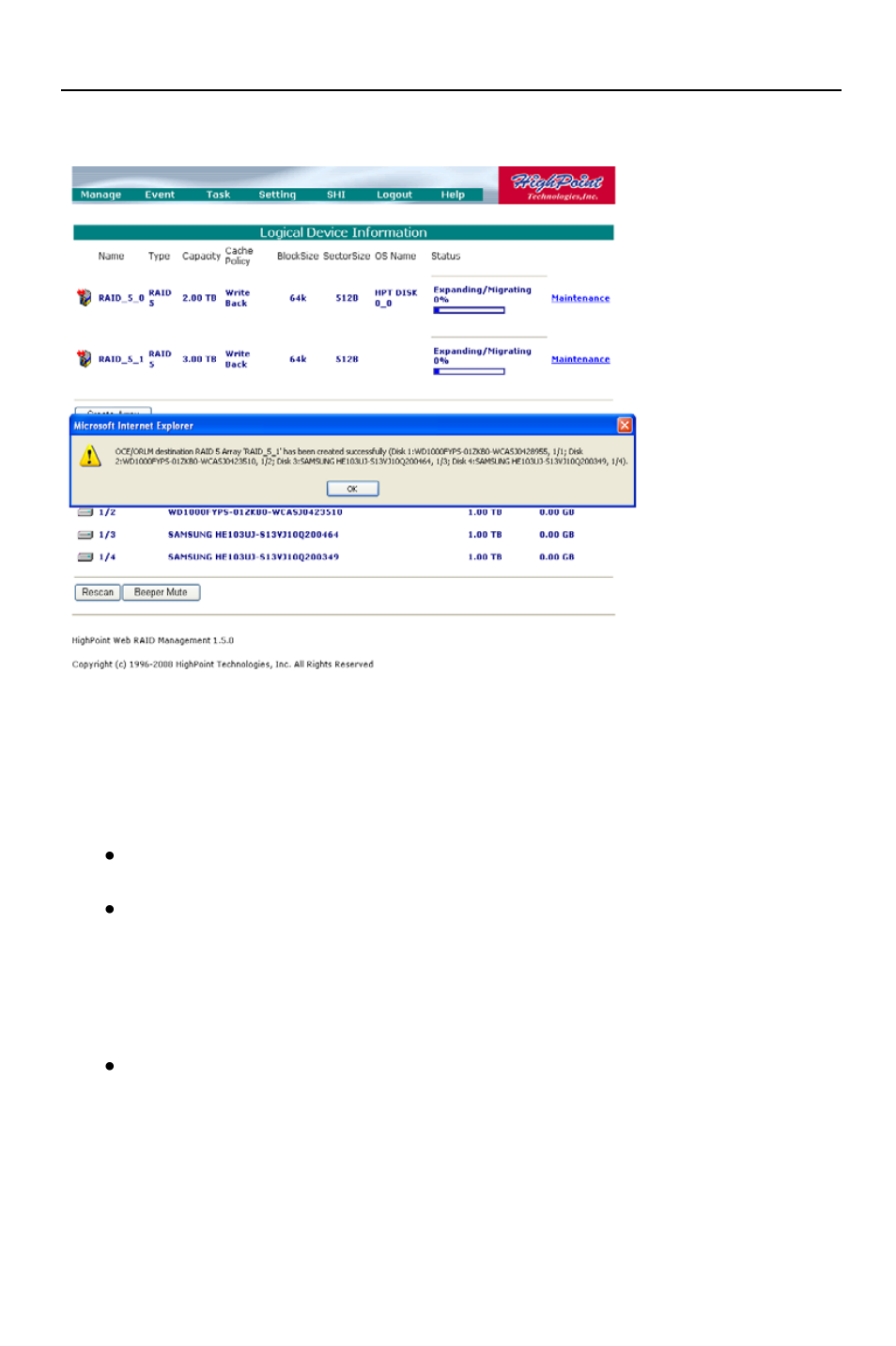 HighPoint RocketRAID 2782 User Manual | Page 57 / 60