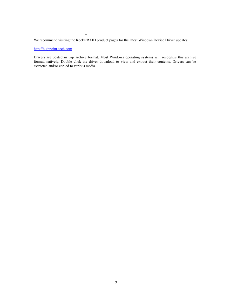 HighPoint RocketRAID 2760A User Manual | Page 19 / 60