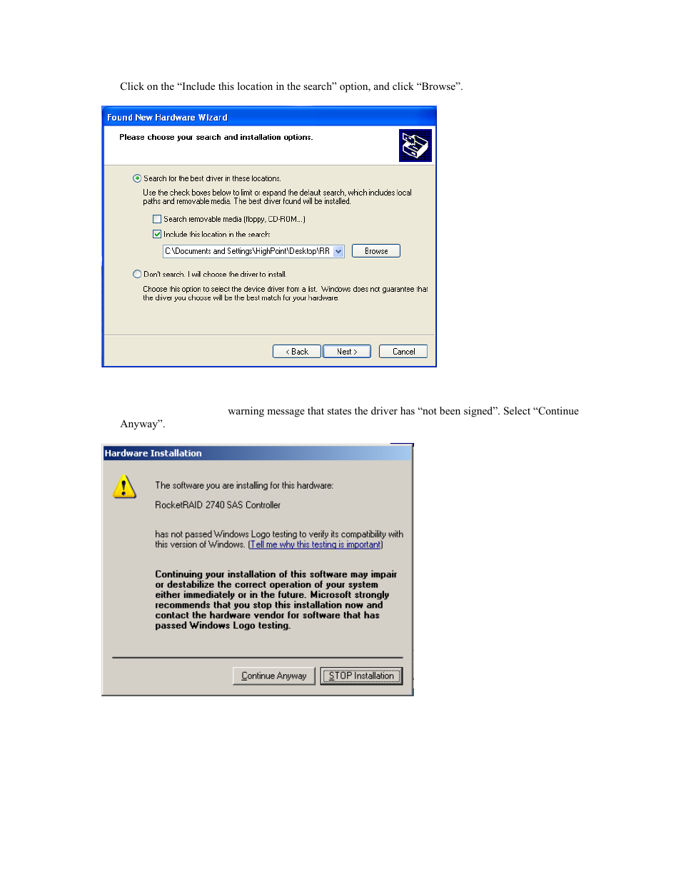 HighPoint RocketRAID 2740 User Manual | Page 22 / 65