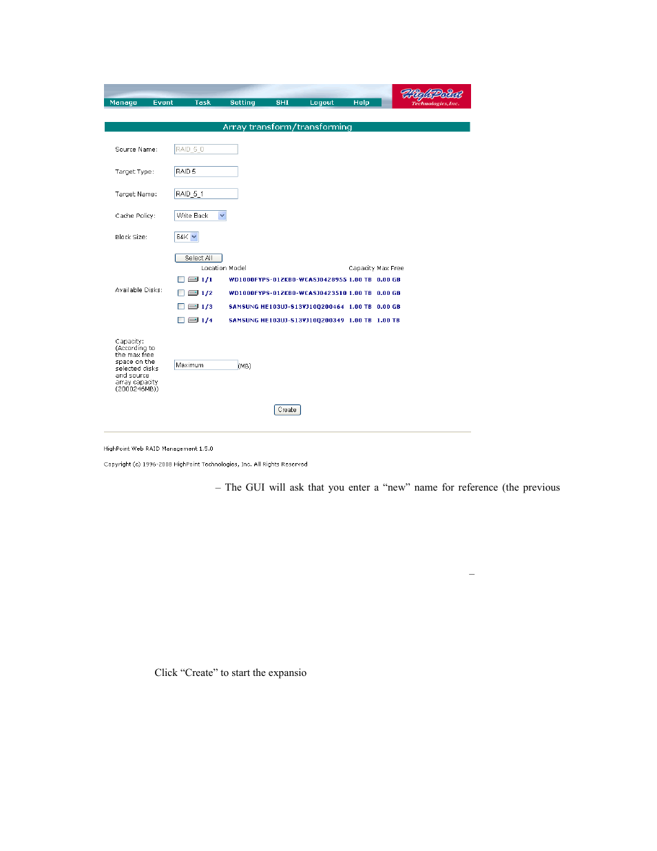 HighPoint RocketRAID 2740 User Manual | Page 57 / 65