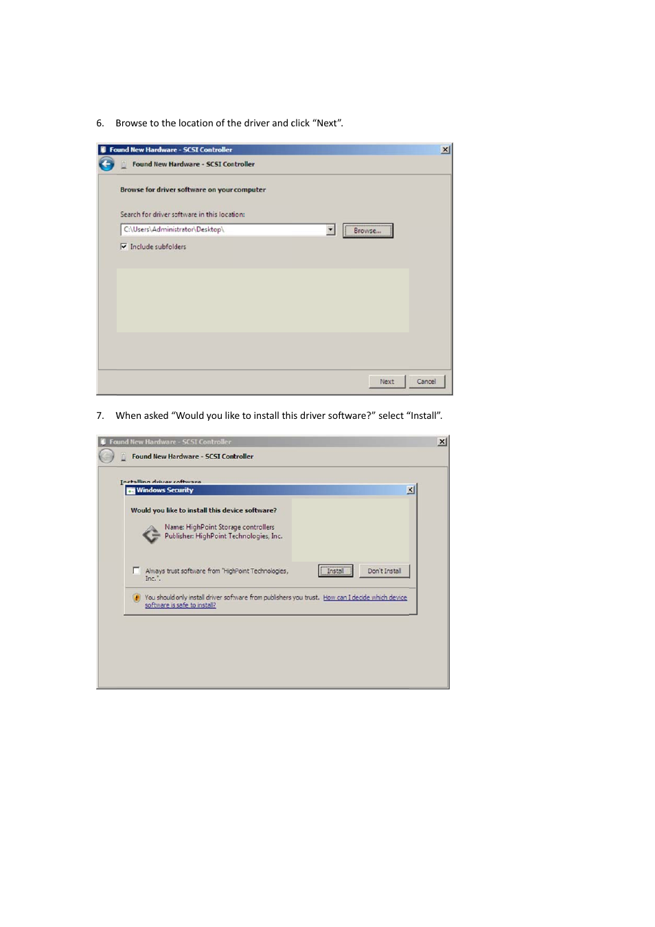 HighPoint RocketRAID 2710 User Manual | Page 18 / 23