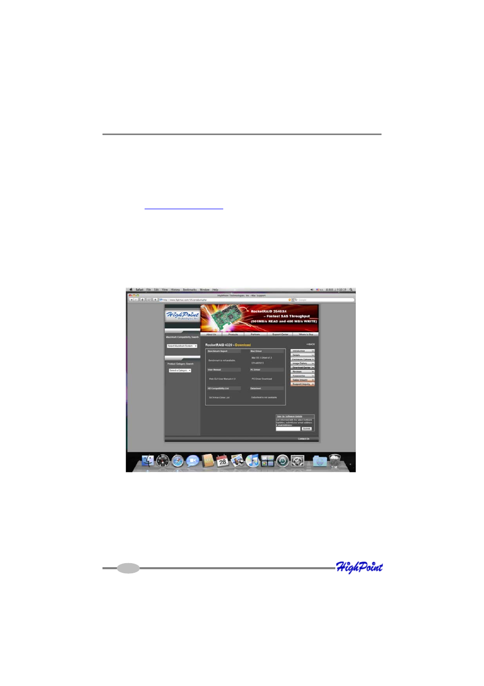 Mac os x | HighPoint RocketRAID 4460 User Manual | Page 48 / 59