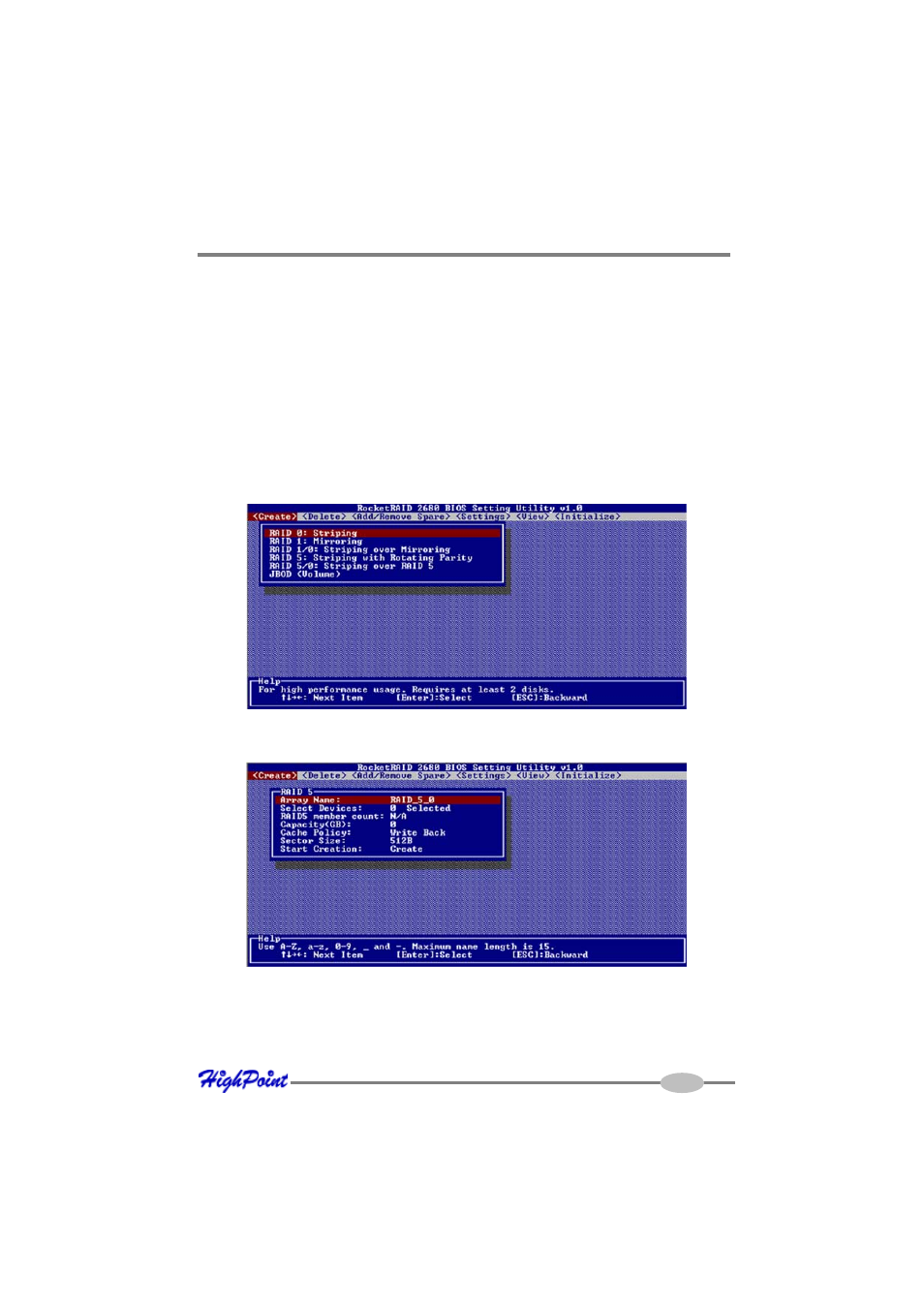 HighPoint RocketRAID 2680SGL User Manual | Page 17 / 35