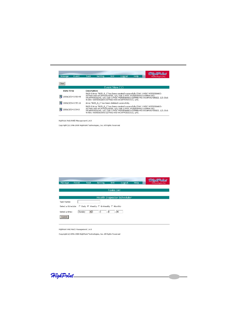 HighPoint RocketRAID 2644X4 User Manual | Page 43 / 84