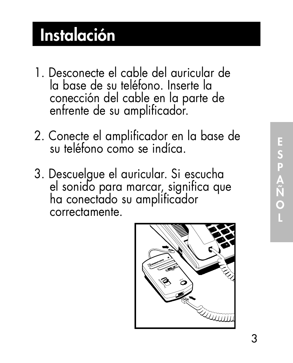 Instalación | Ameriphone HA40 User Manual | Page 30 / 50