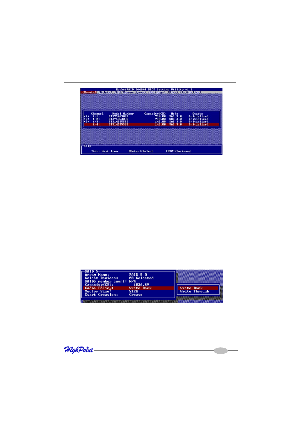 HighPoint RocketRAID 2640X1 User Manual | Page 17 / 35