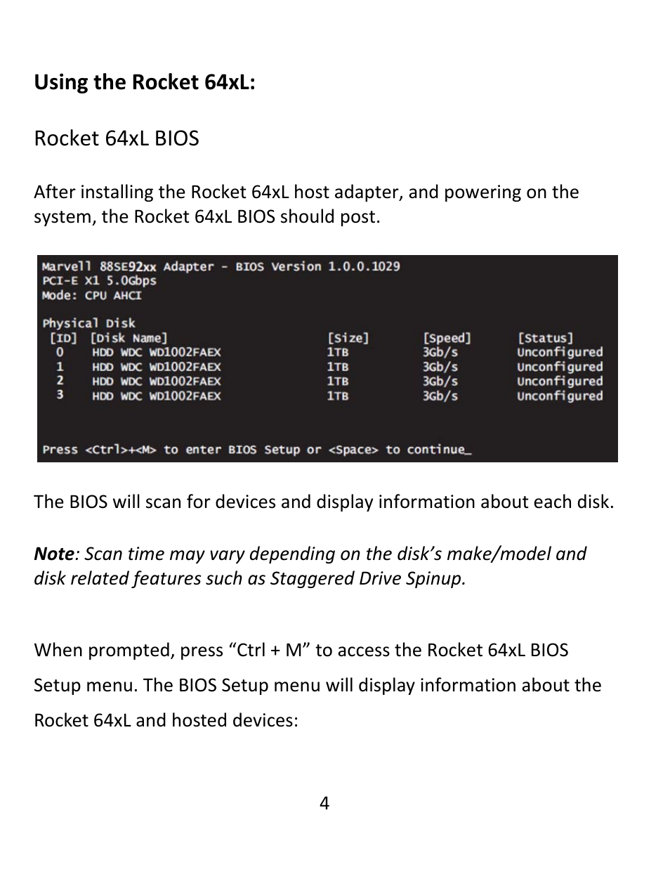 HighPoint Rocket 644L User Manual | Page 4 / 8