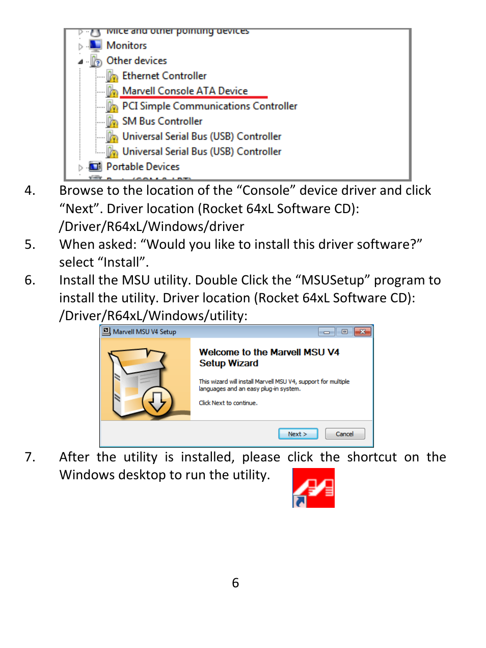 HighPoint Rocket 644L User Manual | Page 6 / 8