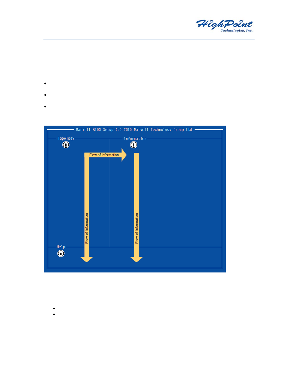 4 - navigating the bios | HighPoint RocketHybrid 1222 User Manual | Page 13 / 43