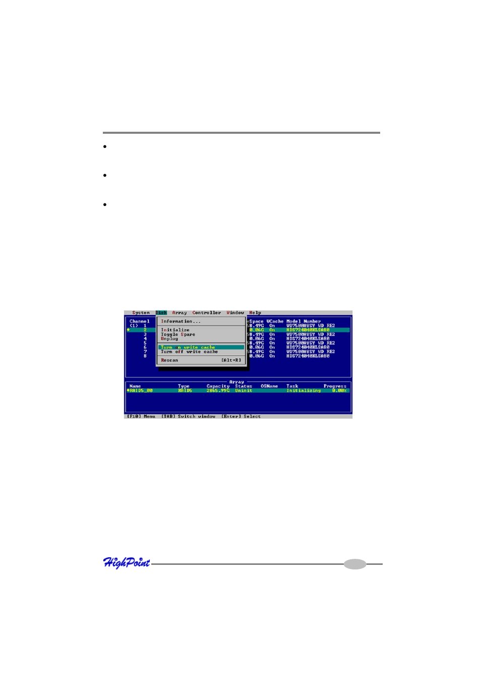 HighPoint RocketRAID 3522 User Manual | Page 35 / 62