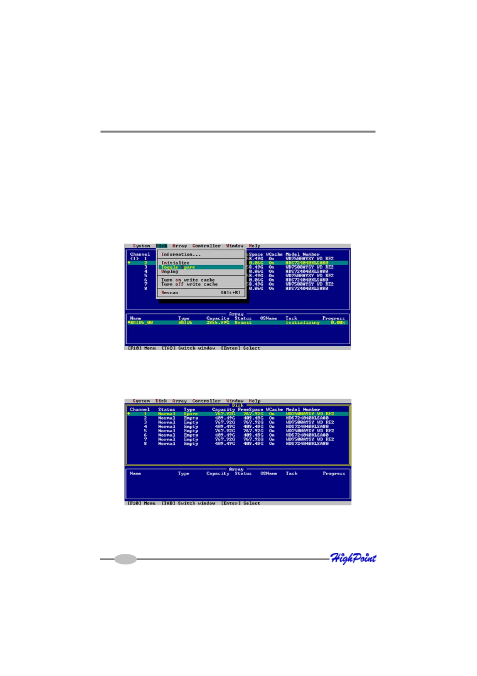 HighPoint RocketRAID 3522 User Manual | Page 36 / 62