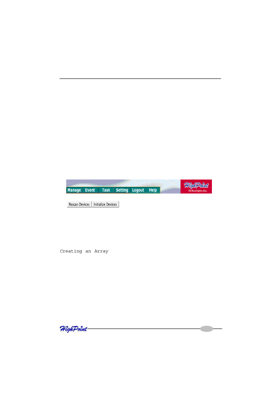 2 preparing hard disks, 3 array management | HighPoint RocketRAID 2522 User Manual | Page 75 / 90