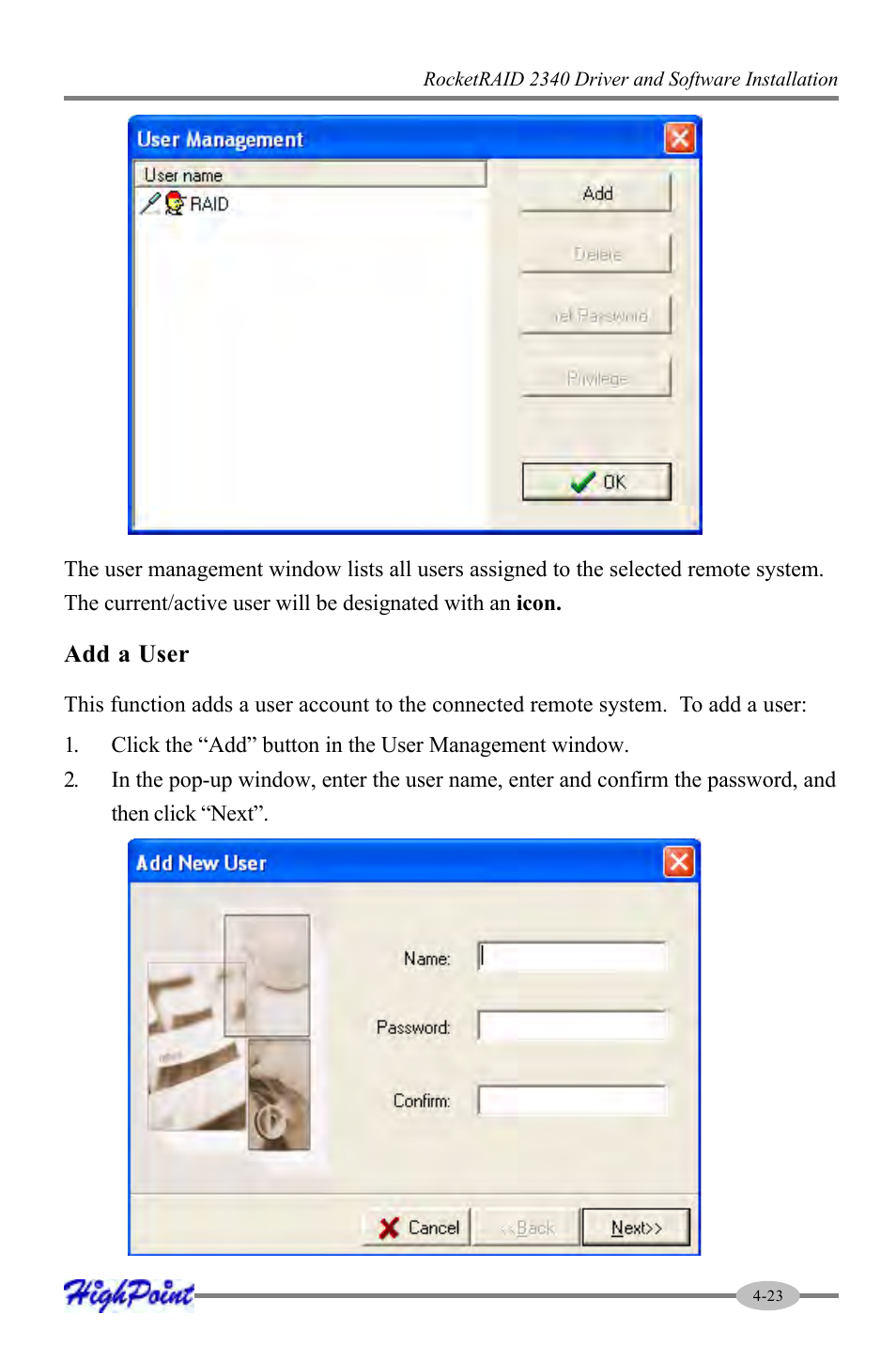 HighPoint RocketRAID 2340 User Manual | Page 47 / 76