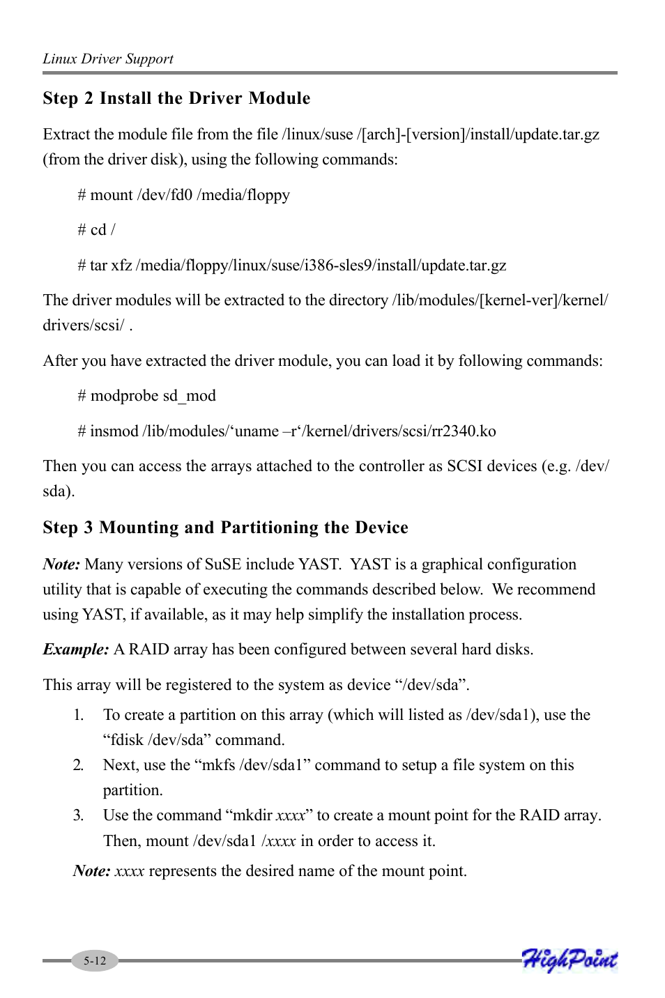 HighPoint RocketRAID 2340 User Manual | Page 62 / 76