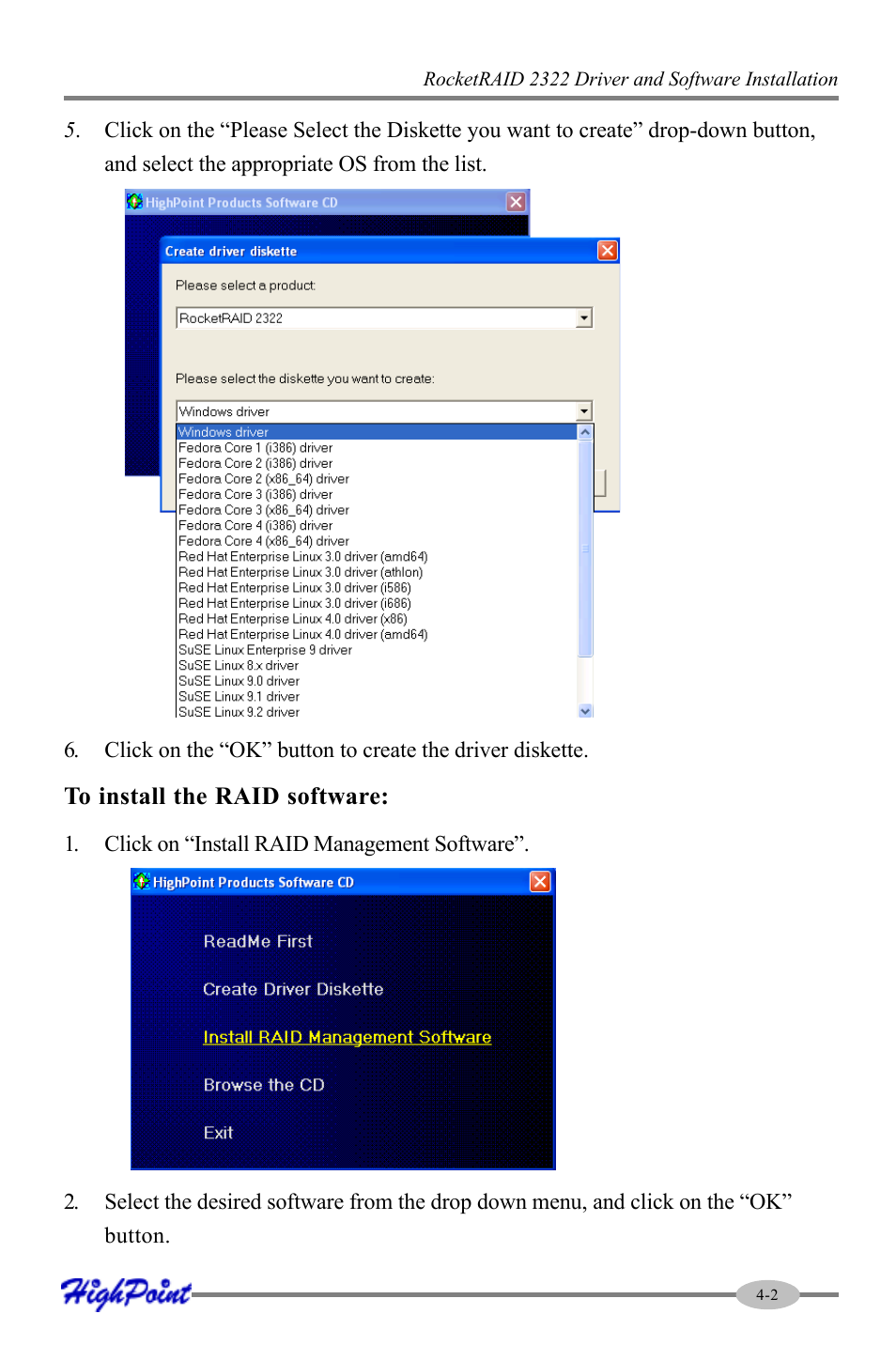 HighPoint RocketRAID 2322 User Manual | Page 25 / 73