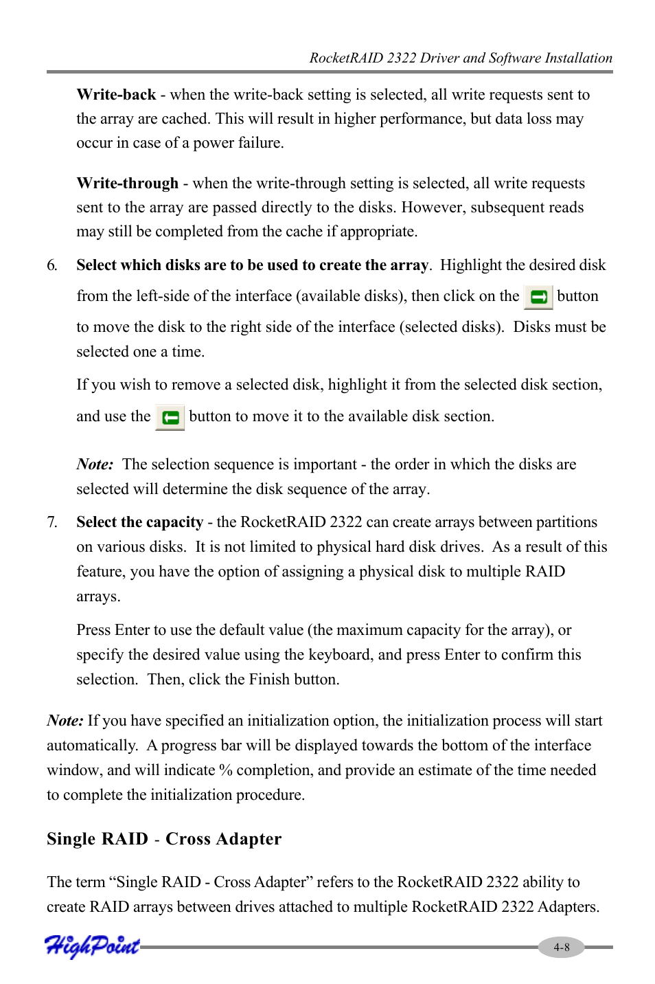 HighPoint RocketRAID 2322 User Manual | Page 31 / 73
