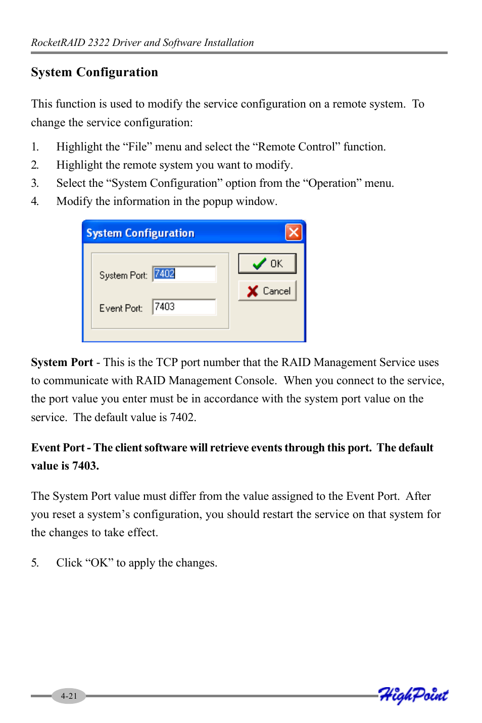 HighPoint RocketRAID 2322 User Manual | Page 44 / 73
