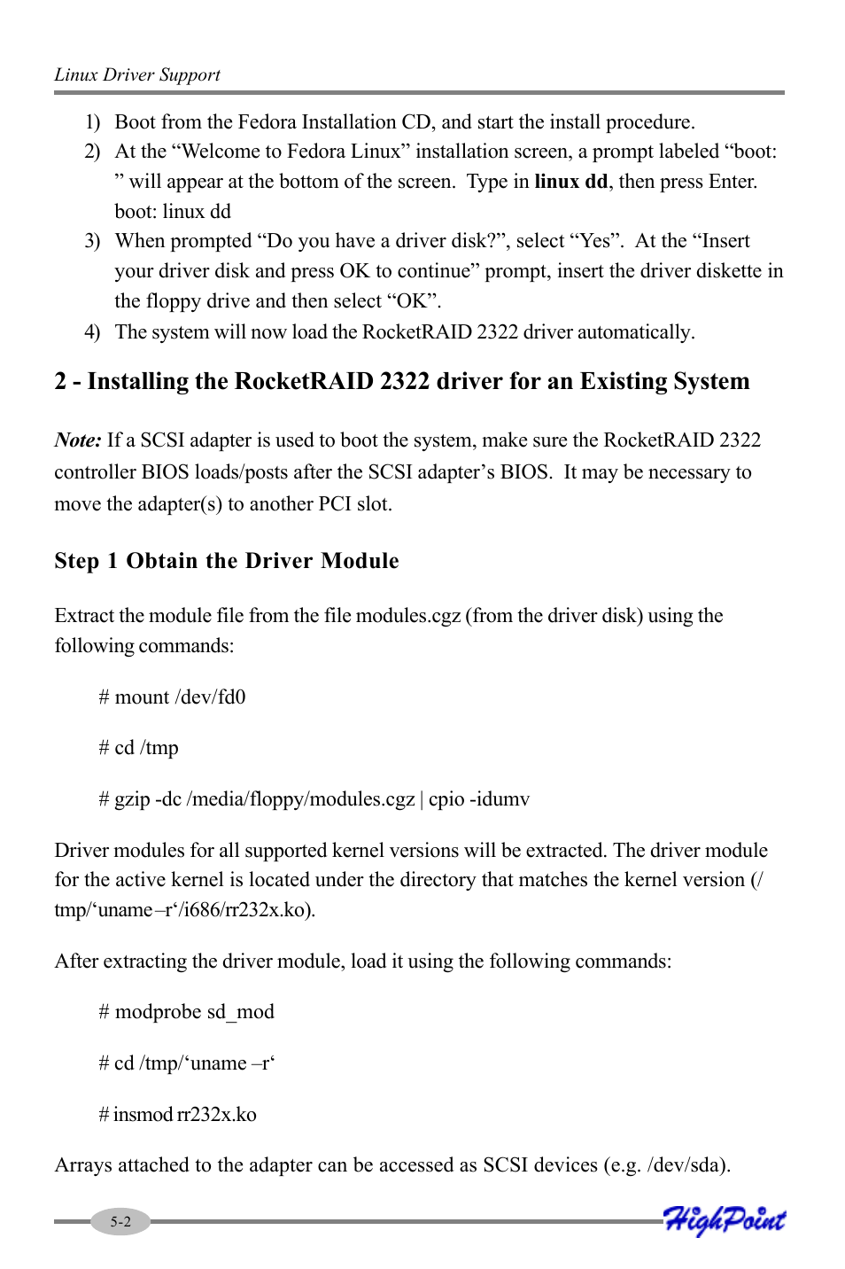 HighPoint RocketRAID 2322 User Manual | Page 50 / 73