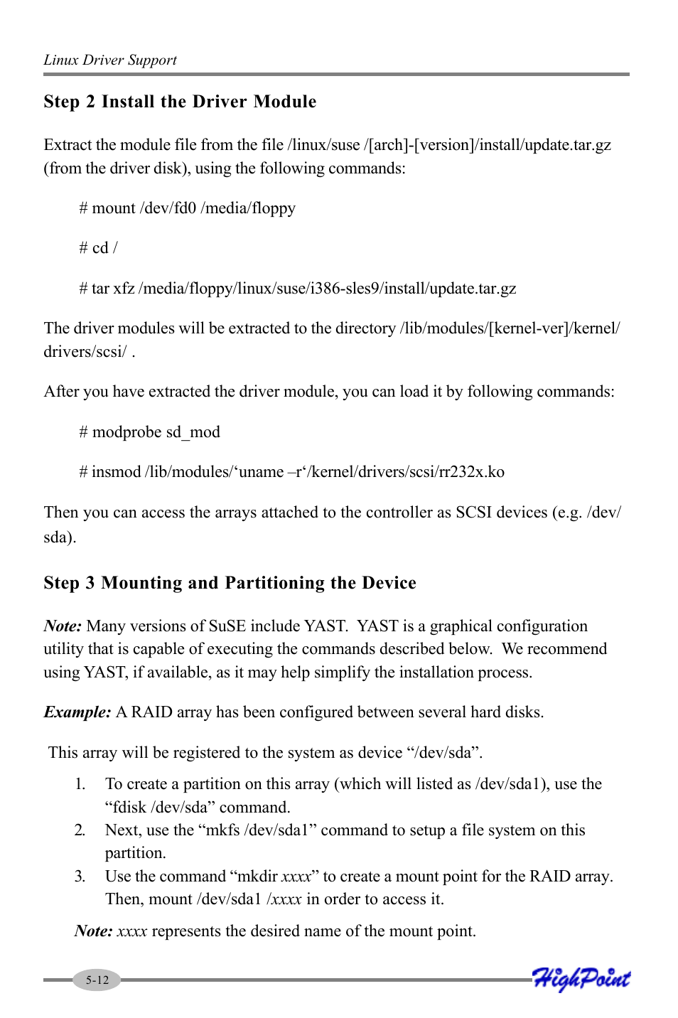 HighPoint RocketRAID 2322 User Manual | Page 60 / 73