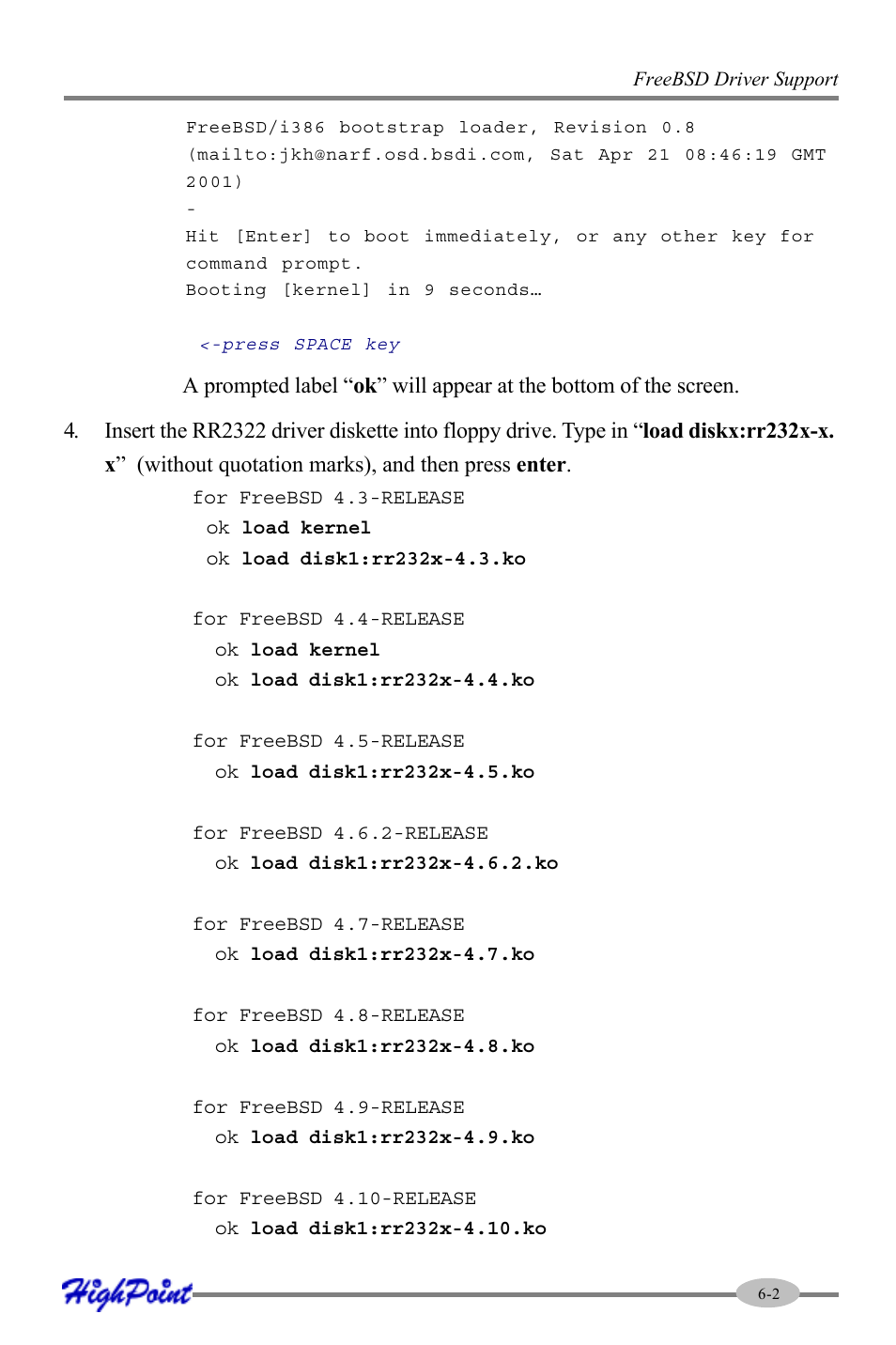 HighPoint RocketRAID 2322 User Manual | Page 65 / 73