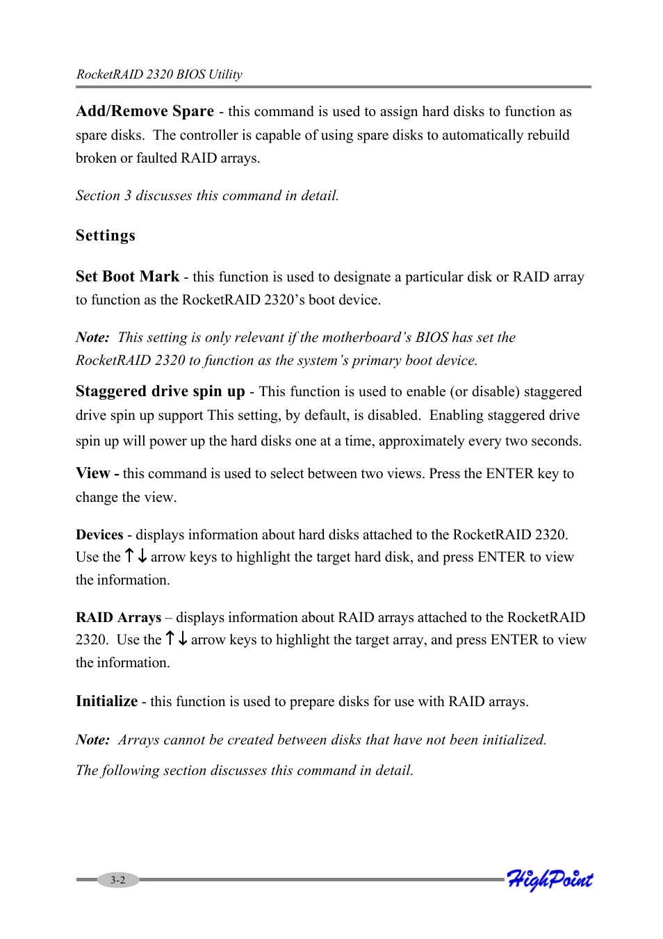 HighPoint RocketRAID 2320 User Manual | Page 18 / 77